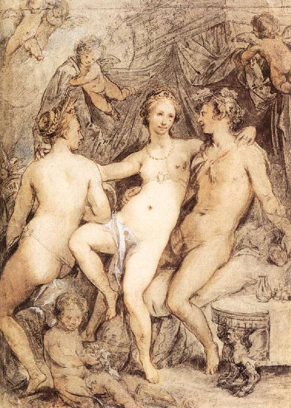 GOES, Hugo van der Venus between Ceres and Bacchus dsg oil painting picture